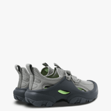Grey shoes, side view