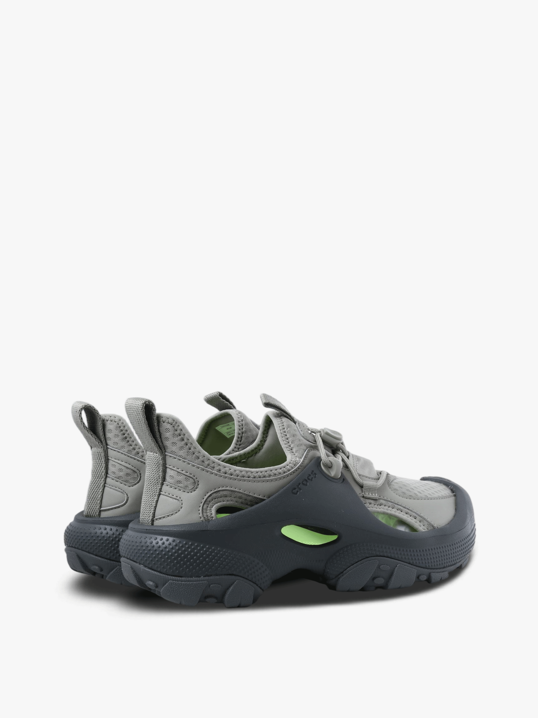 Grey shoes, side view