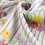 Close up of pink scarf