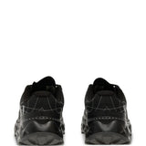 Black  shoes, back view