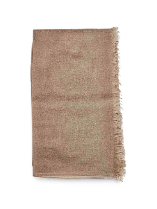 Brown scarf, front view
