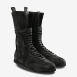 Black sneakers, side view