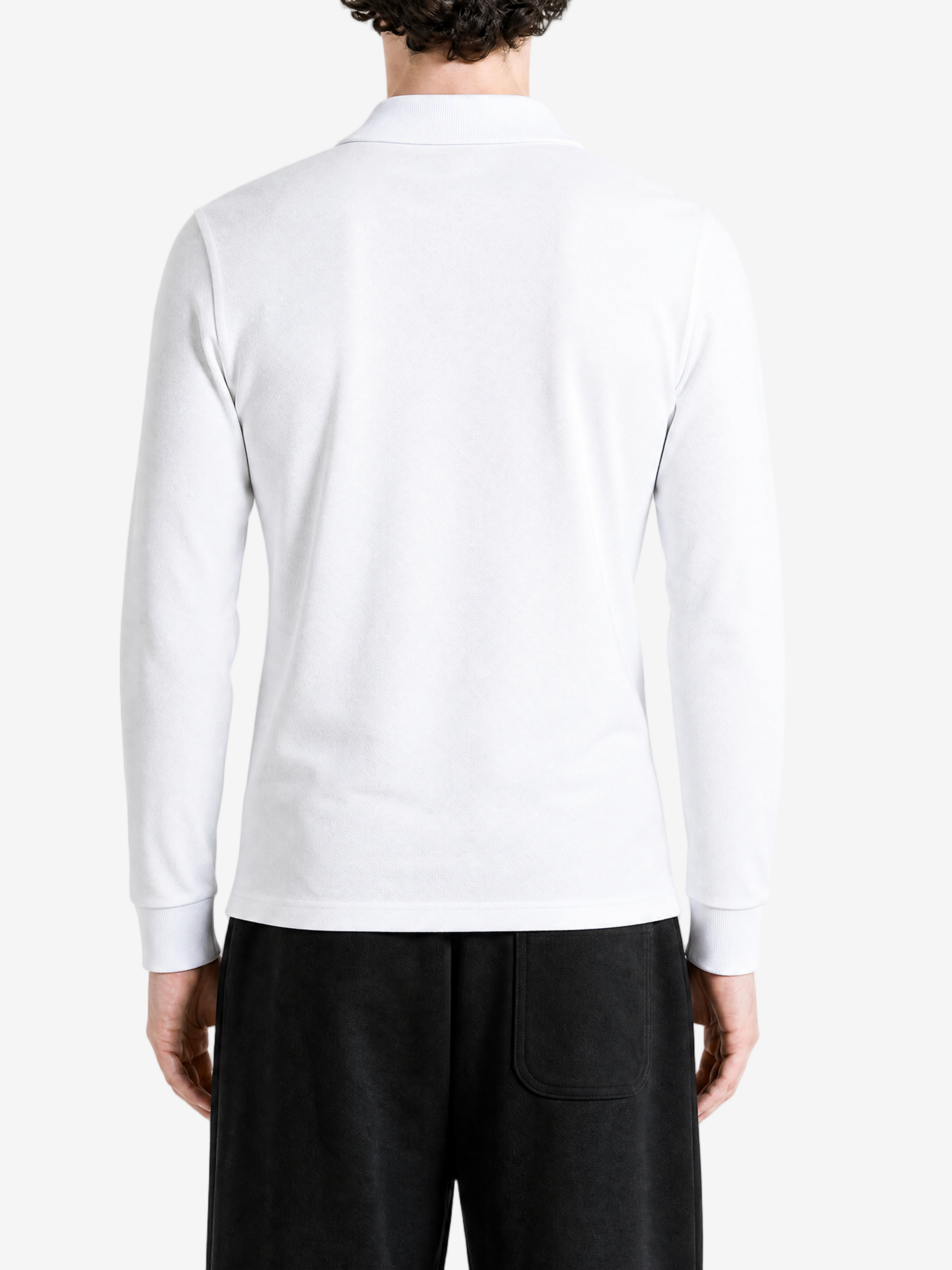White shirt, full body view