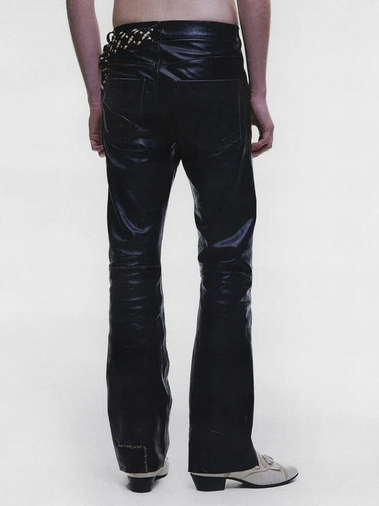 Black pants, full body view