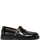 Black shoes,front view