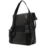 Black bags, back view