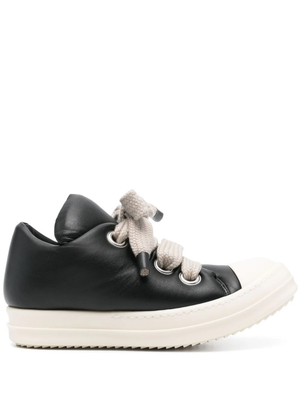 RICK OWENS - Women Jumbo Laced Padded Low Sneakers