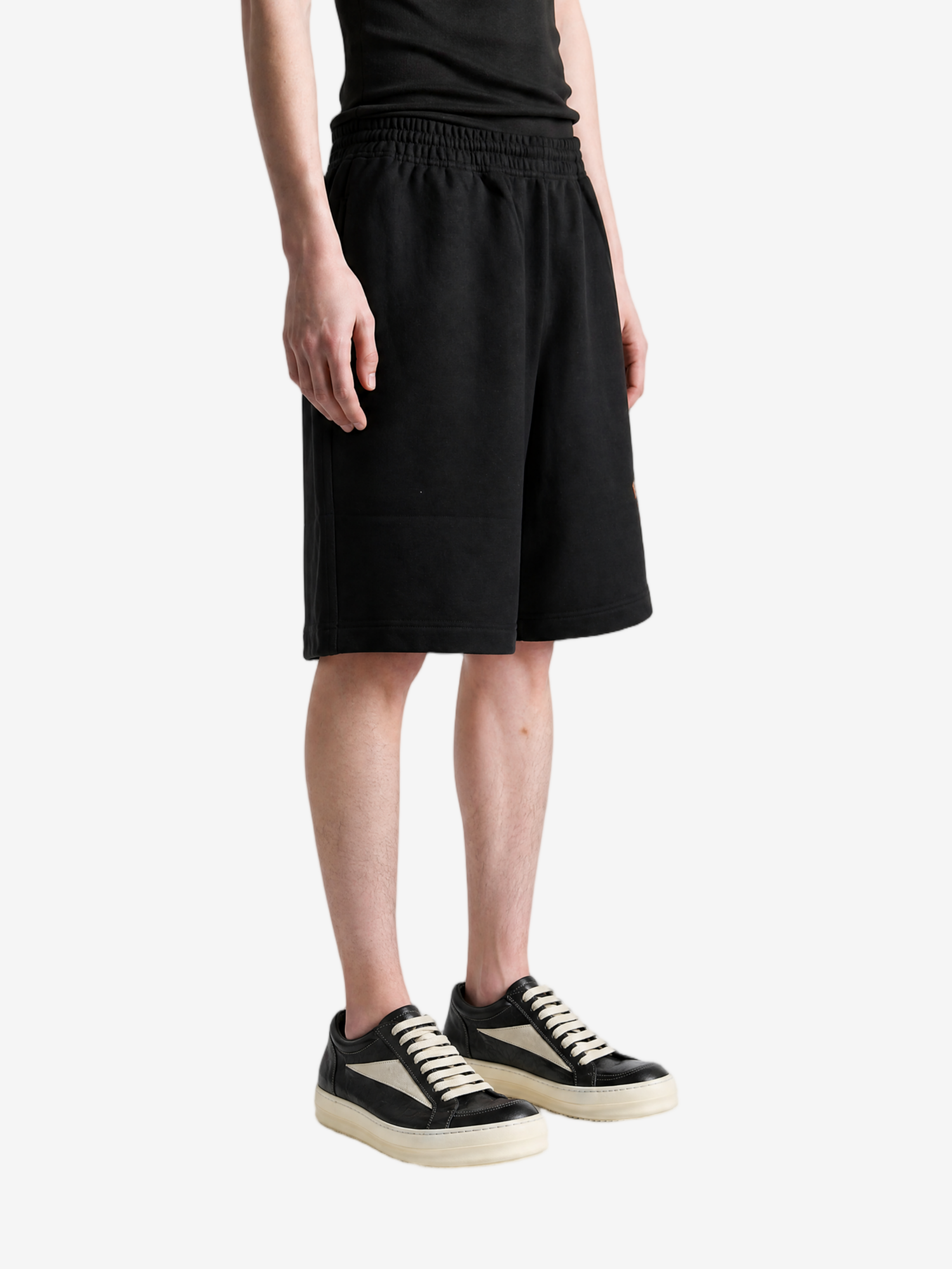 Black pants, full body view