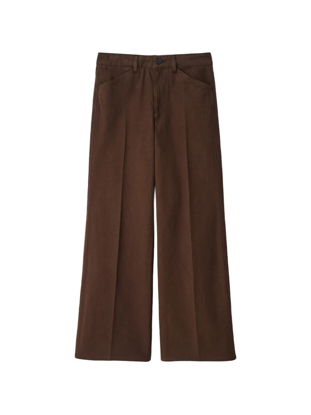 Brown pants, front view