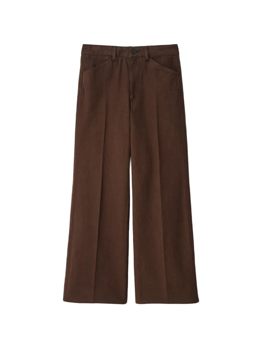 Brown pants, front view