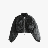 Black jacket, front view