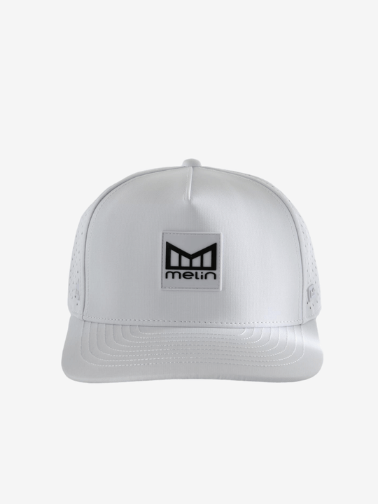White hat, front view