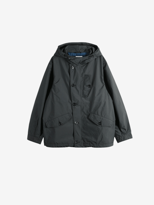 Black jacket, front view