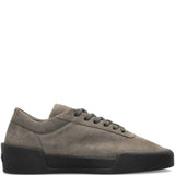 Grey sneakers, front view