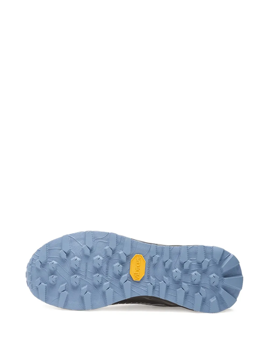 Close up of Blue shoes, showing detail