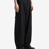 Black pants, full body view