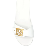 White sandals, front view
