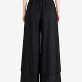 Black pants, full body view