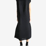 Black dress, full body view