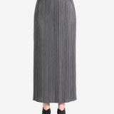 Grey skirt, full body view