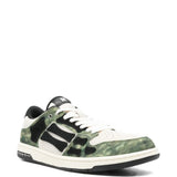 Green sneaker, side view