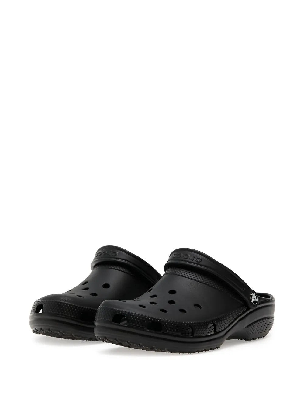 Black shoes, front view