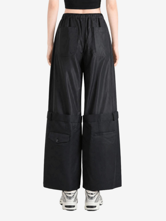 Black pants, full body view
