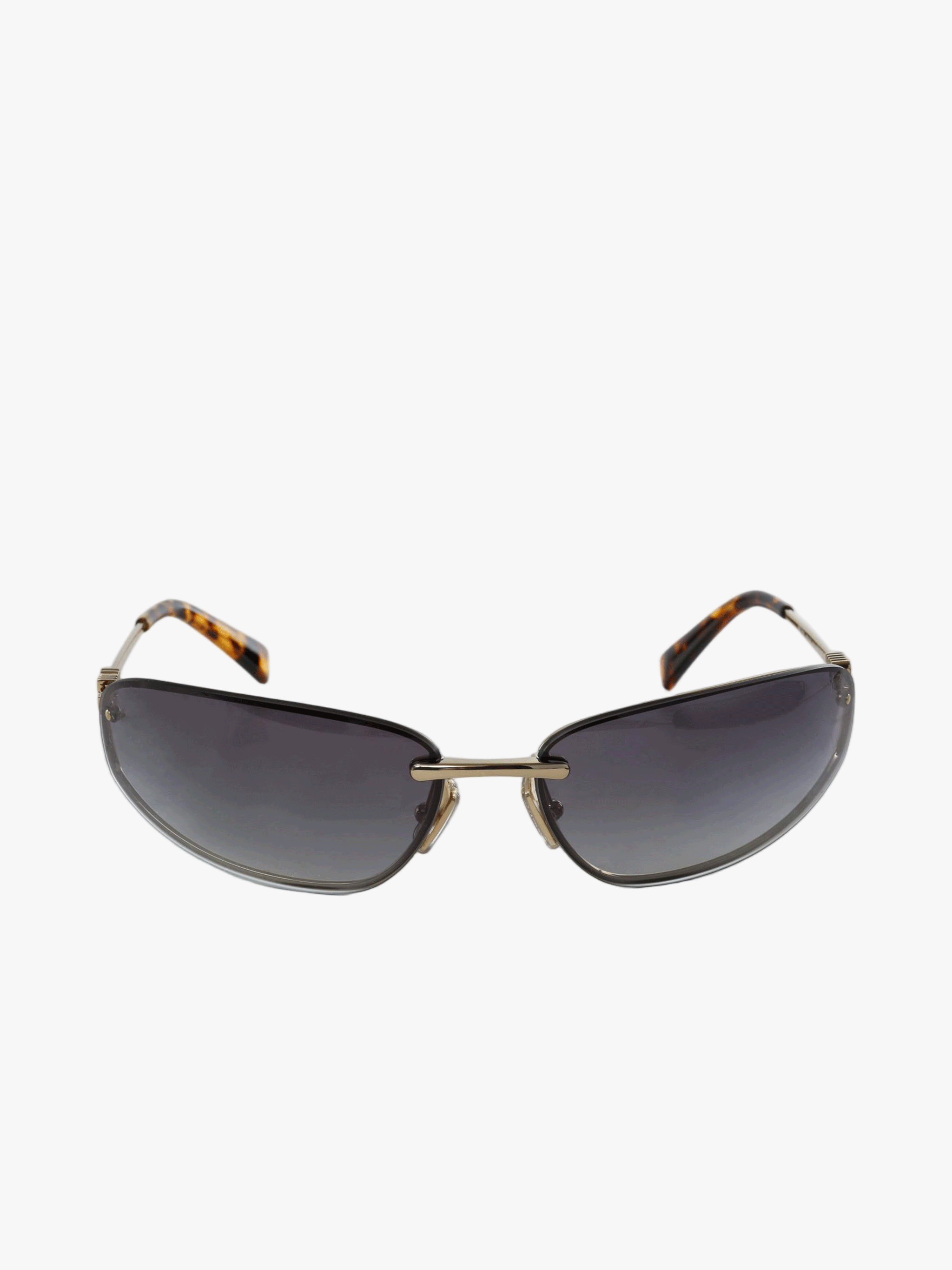 Black eyewear, front view