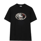 Black t-shirt, front view