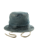 Blue hat, front view
