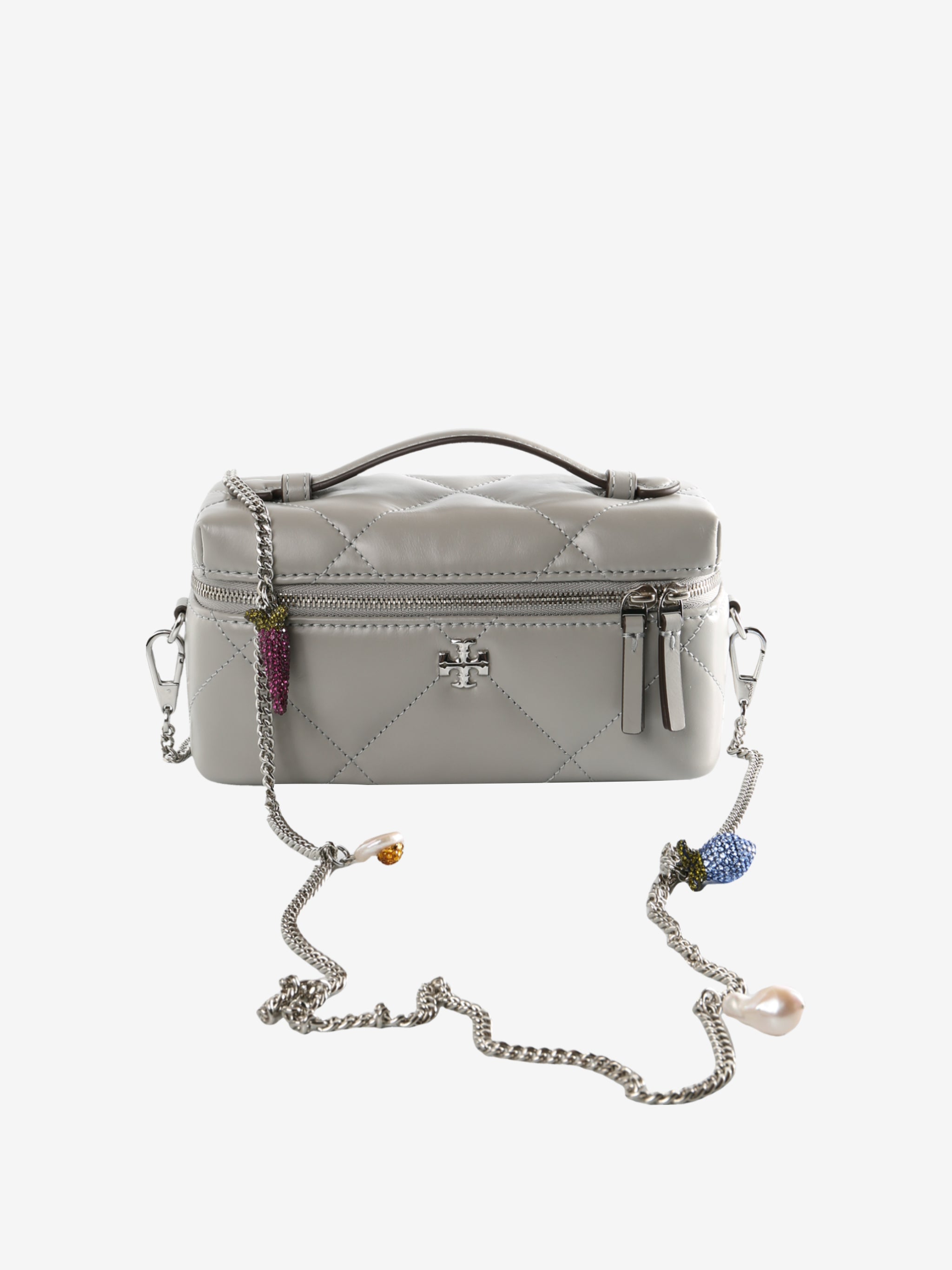 Grey bag, front view