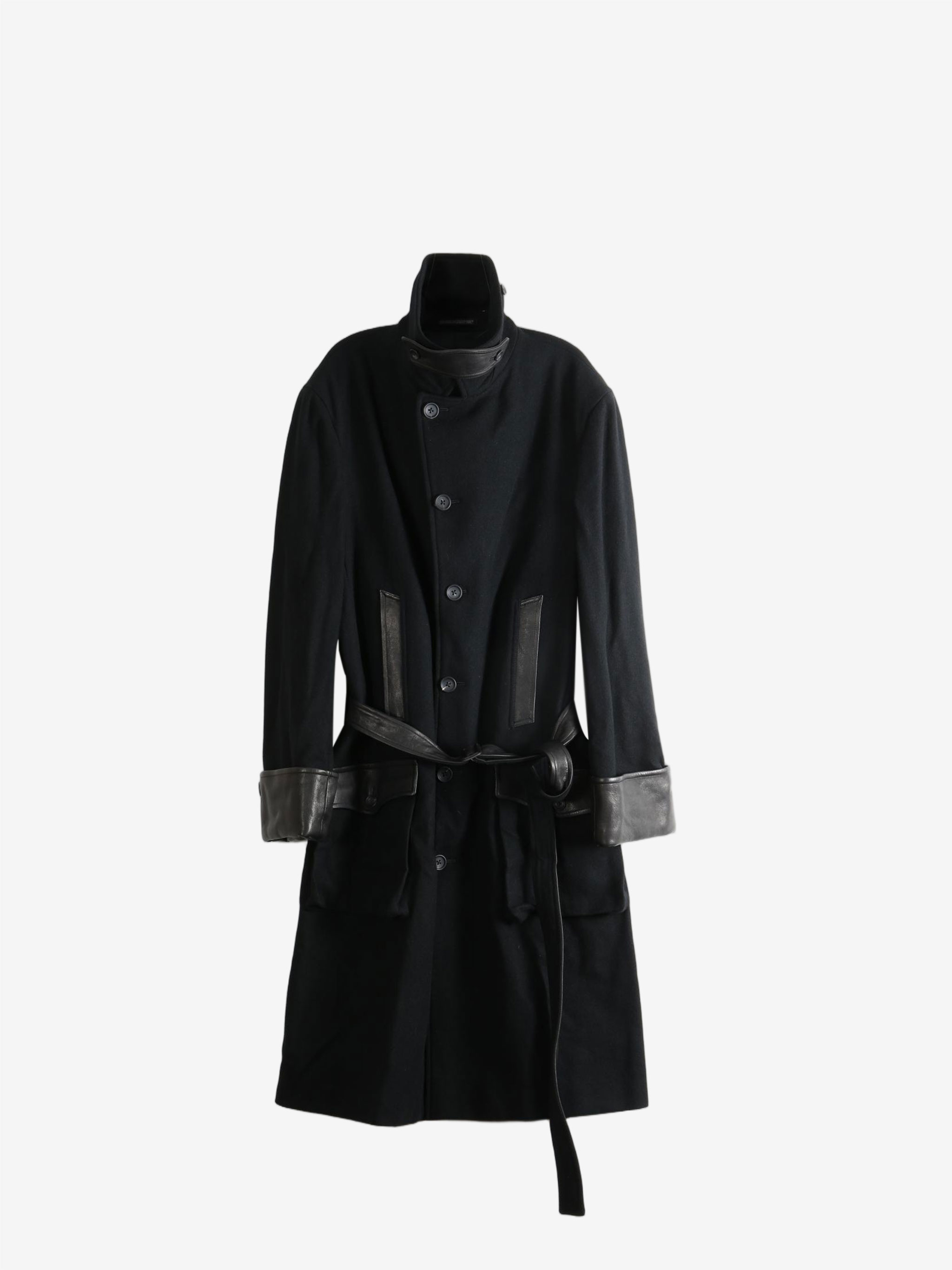 Black jacket, front view