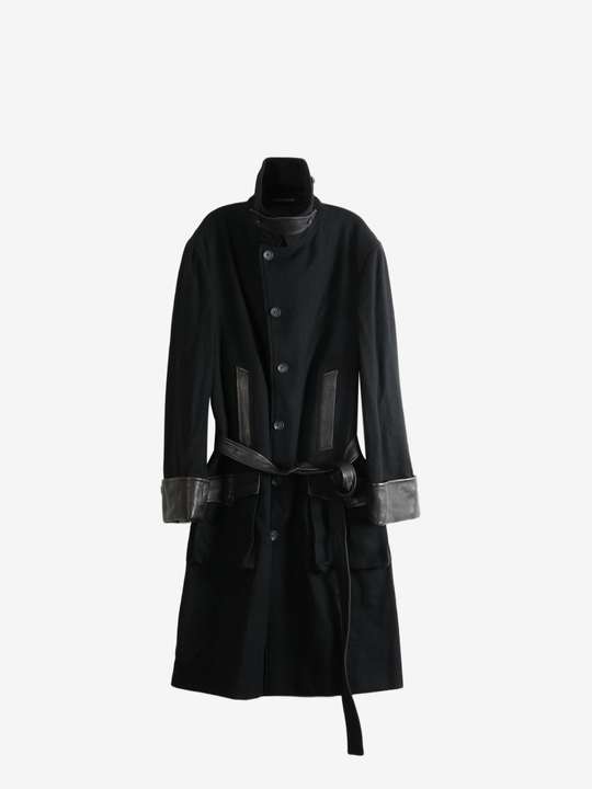 Black jacket, front view