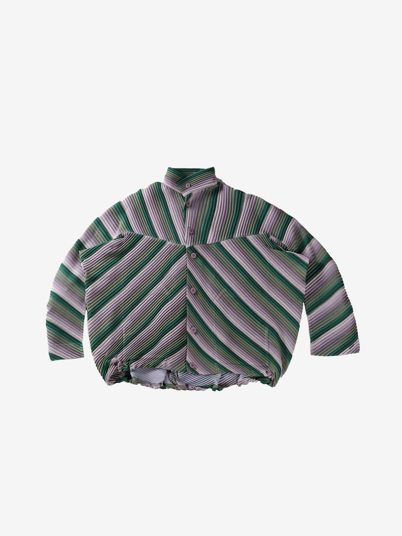 HOMME PLISSE ISSEY MIYAKE - Men Rb_Stripes 2 Blouson