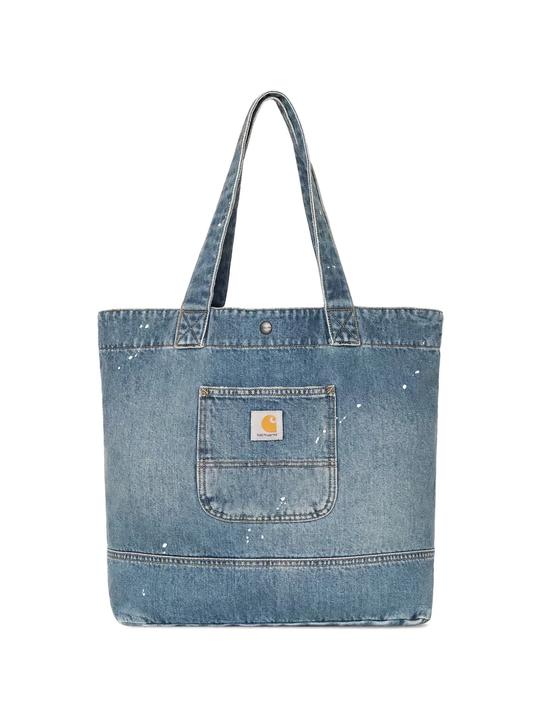 Blue bag, front view