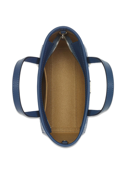 Blue bag, inside view