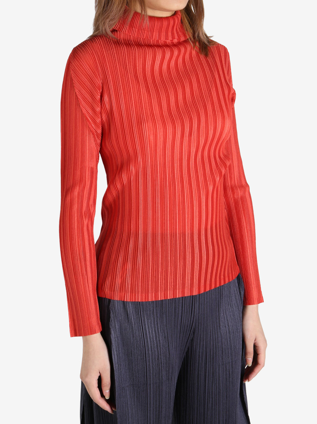 PLEATS PLEASE ISSEY MIYAKE - Women Rib Pleats February Shirt