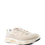 Tan shoes, front view