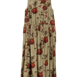 Tan dress,front view