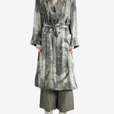 Grey coats, full body view