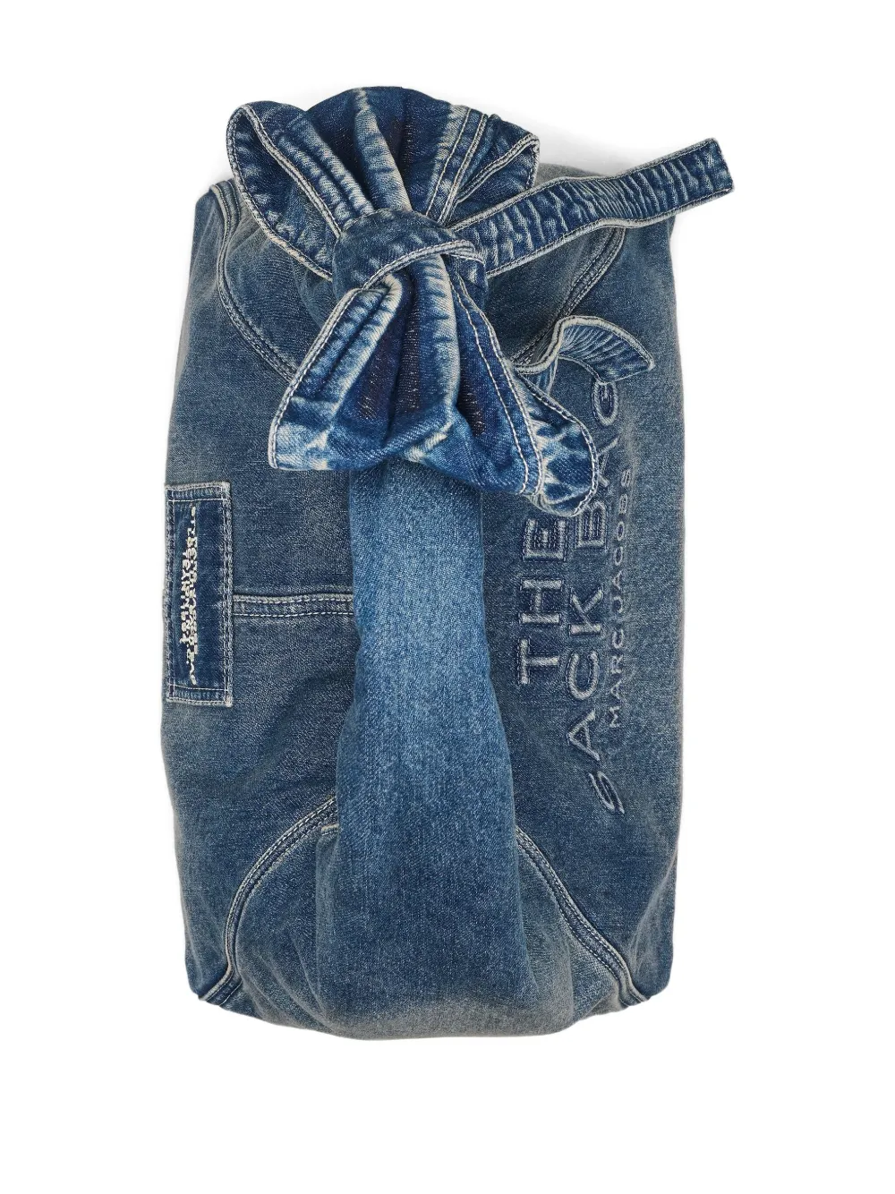 blue bags,top view 