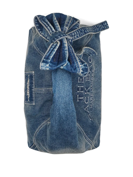 blue bags,top view 