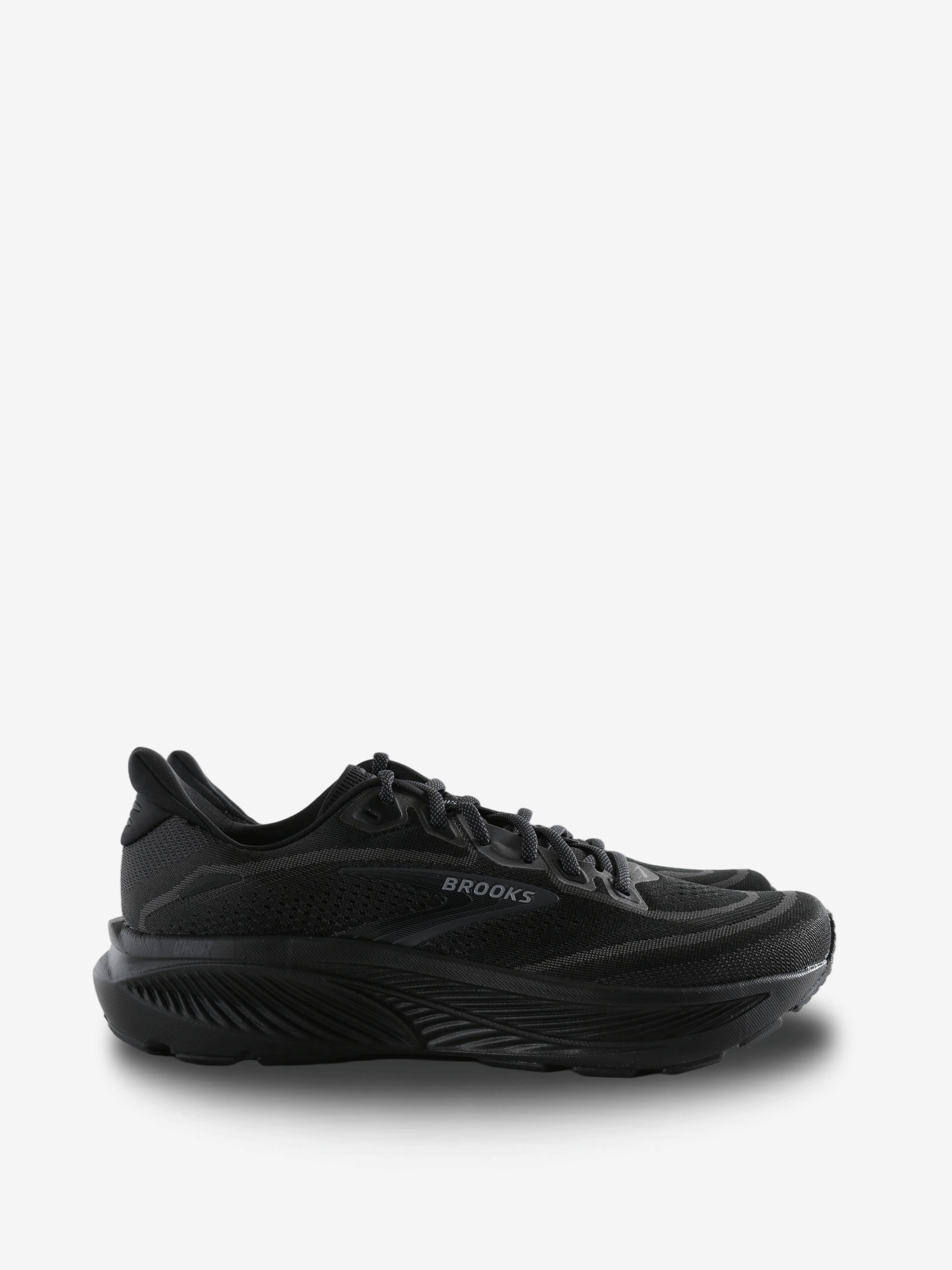 Black shoes, side view