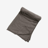 Brown blanket, front view