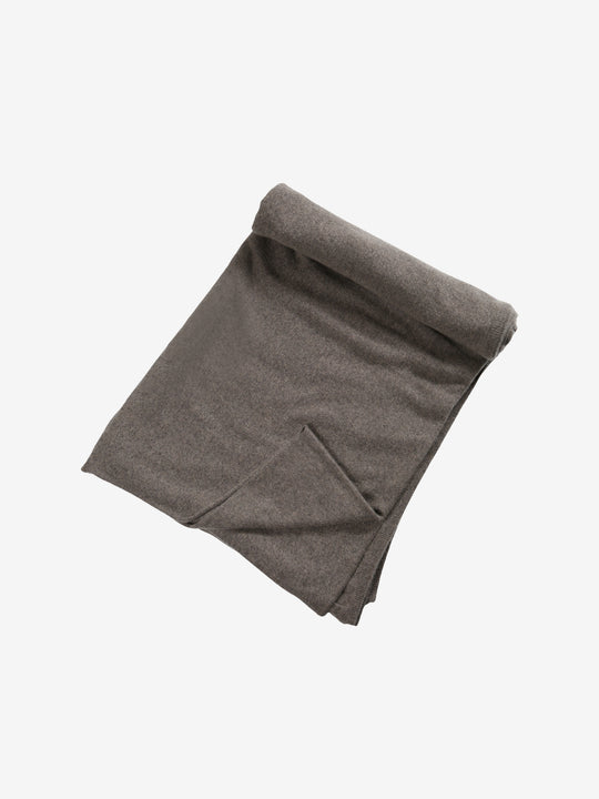 Brown blanket, front view