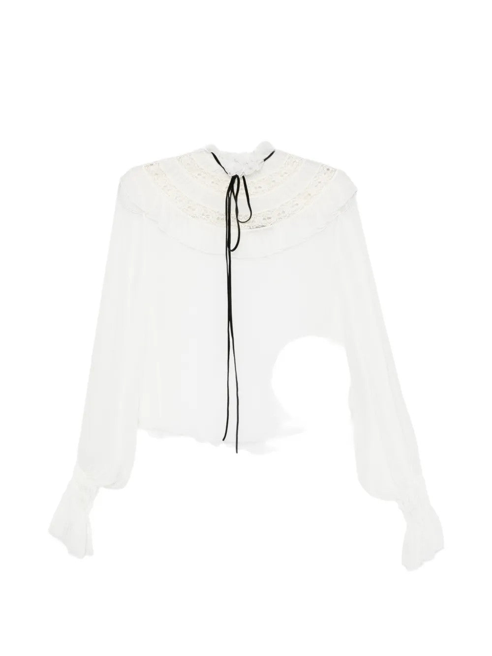 White top, front view