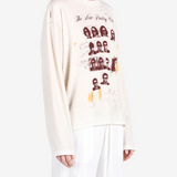 ANN DEMEULEMEESTER - Women Nikita Relax Fit Long Sleeveboxy T-Shirt