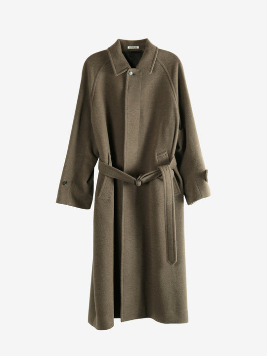 Brown coat,front view