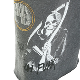 Close up of Black shorts, showing detail