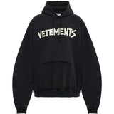 Black hoodie, front view